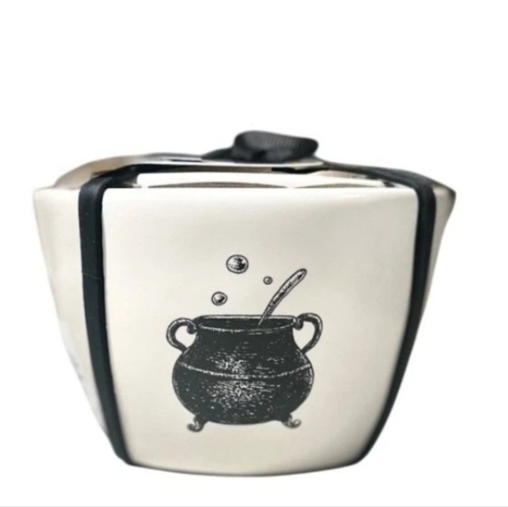 Rae Dunn Halloween Ceramic "Cauldron" measuring cups New
